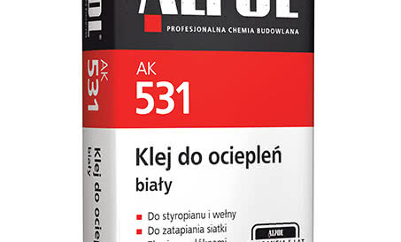 Klej do ociepleń biały AK 531